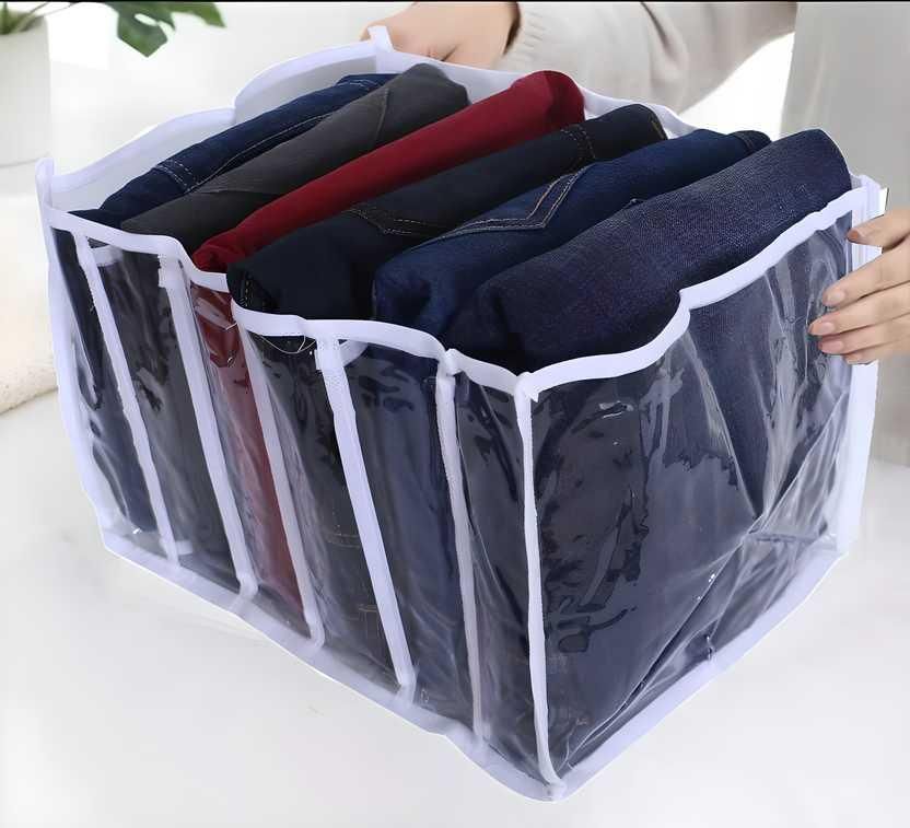 6 Grids Folding Clothes Organizer - Quickona