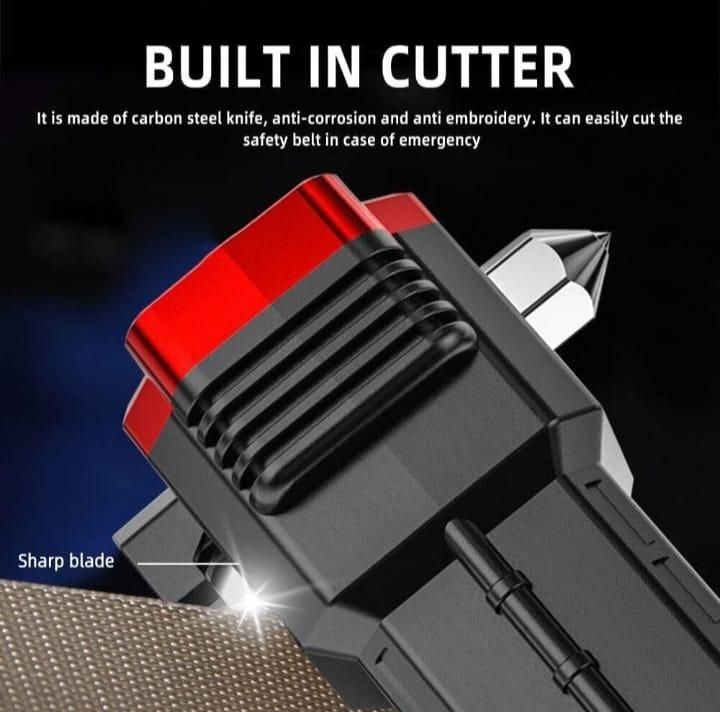 Portable LED Flashlight Multifunctional Work Light Emergencies Safety With Luster LED Torch Combo - Quickona