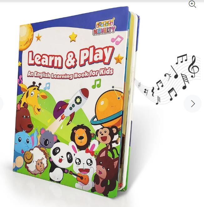 Learn & Play Interactive Sound Book for Kids - Quickona