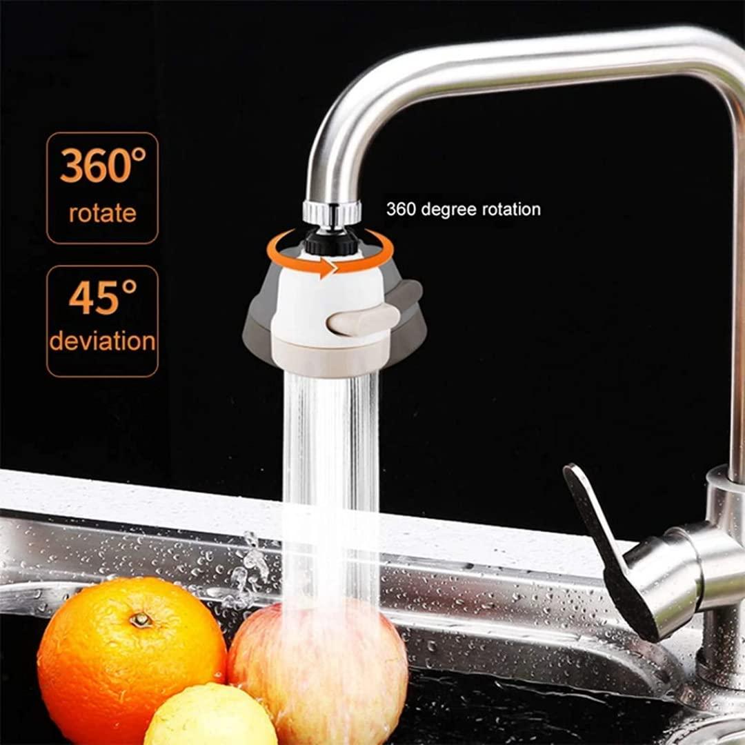 Sulfur ABS 360 Degree Rotation/Movable Bubbler Saving Water Faucet/tap - Quickona