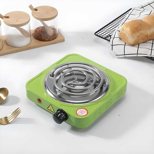 Electric Cooking Stove (Green) - Quickona