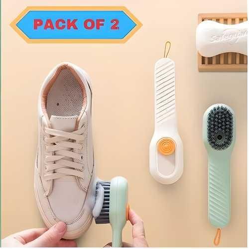 Multifunctional Scrubbing Brush(Pack of 2) - Quickona