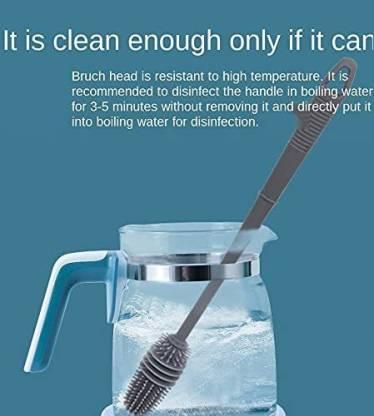 Bottle Cleaning Brush for cleaning Water Bottle, Vase and Glassware - Quickona