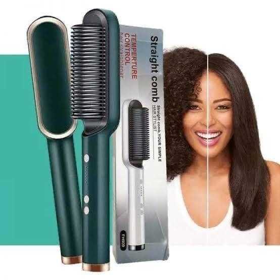 Professional Electric Hair Straightener Comb Brush - Quickona