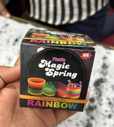 Magic Rainbow Spring Toy - Quickona