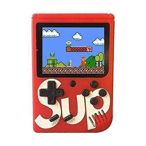 400 in 1 Sup Video Games Portable, Led Screen and USB Rechargeable, Handheld Console, Classic Retro Game Box Toy for Kids Boys & Girls (Multi Color ,1 pcs) - Quickona