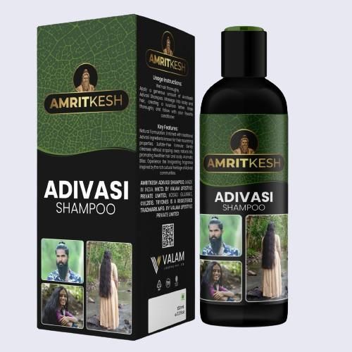 Amritkesh Adivasi Shampoo 100ml - Unleash the Power of Nature - Quickona