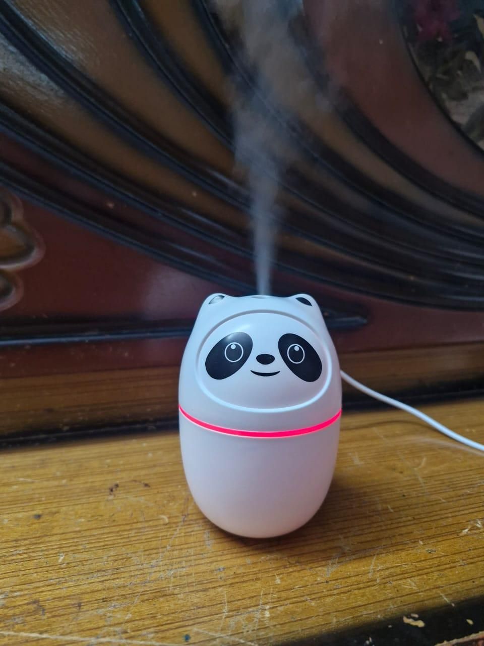 Mini Cute Panda Cool Mist Humidifier for Room Moisture - Quickona