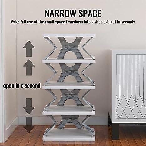 Smart Foldable Shoes Tier Shoe Rack 6 Layer - Quickona