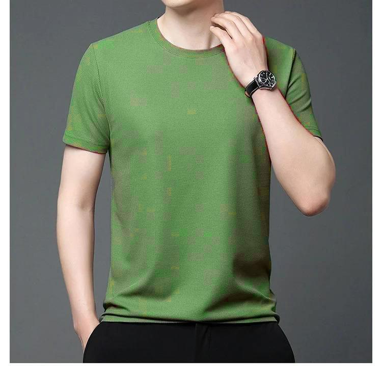 Men 4 Way Strecthable Round Neck T-shirt - Quickona