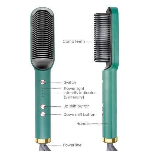 Professional Electric Hair Straightener Comb Brush - Quickona