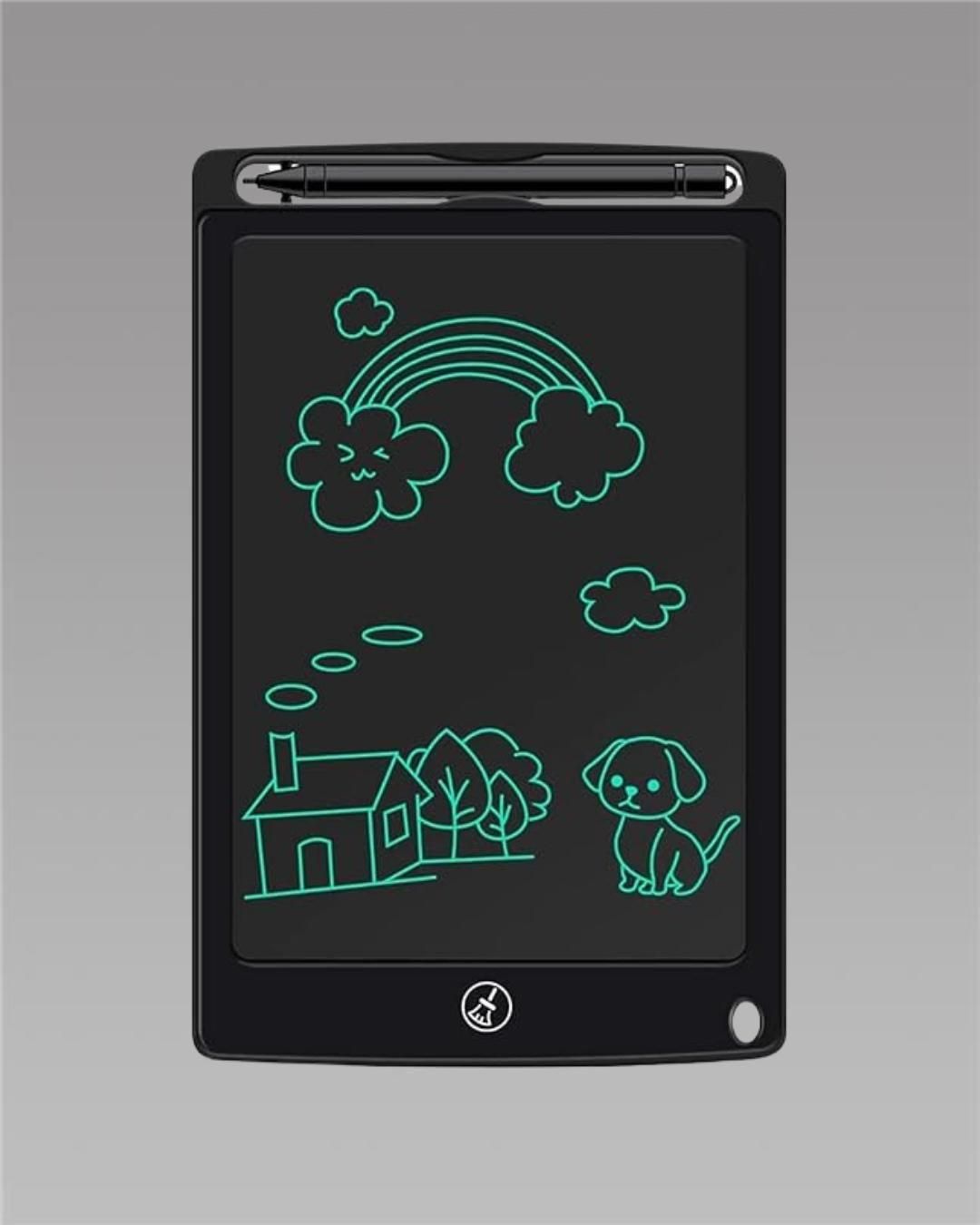 Multicolor Plain LCD Writing Screen Tablet Drawing Board for Kids - Quickona