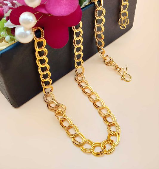 Elegant Gold Plated Chain