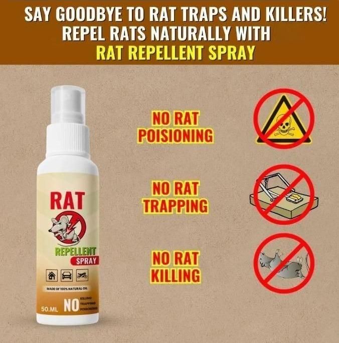 Ratbuster Spray 50ML (Pack of 3) - Quickona